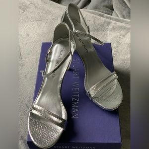 Stuart Weitzman brand new sandals, stiletto heel, round toe